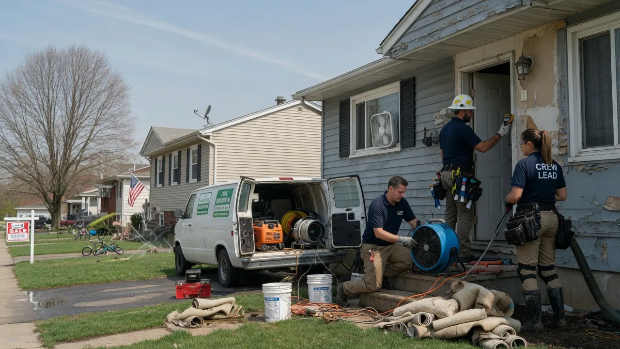 Flood Cleanup in Andrew, IA near me