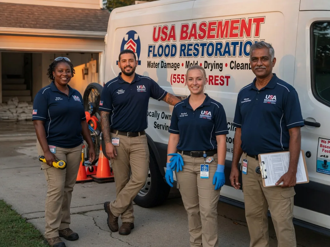 Basement Flood Cleanup company in Andrew, IA