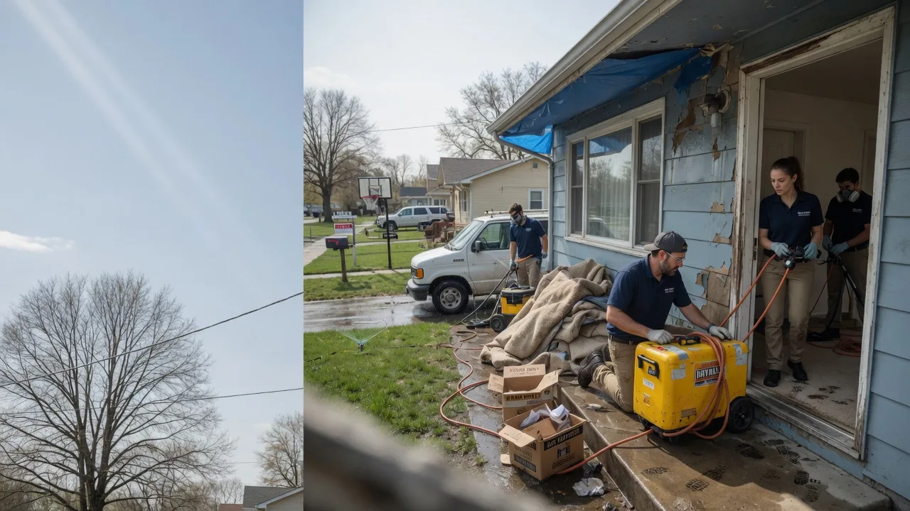 Basement Flood Cleanup in Andrew, IA near me